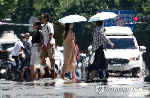 폭염. 연합뉴스.